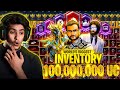 🤑$ 100,000,000 UC WORLD'S MOST EXPENSIVE & BIGGEST INVENTORY IN PUBG MOBILE/BGMI