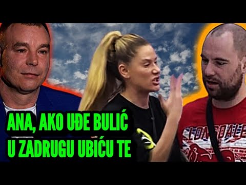 Jezive Pretnje Ani: "AKO UĐE BULIĆ, GOTOVA SI, UBIĆU TE". Zvezdan Slavnić  je Gađao Ćerku Ane Ćurčić
