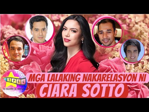 Mga Lalaking NAKARELASYON ni CIARA SOTTO | Ciara Sotto Dating History