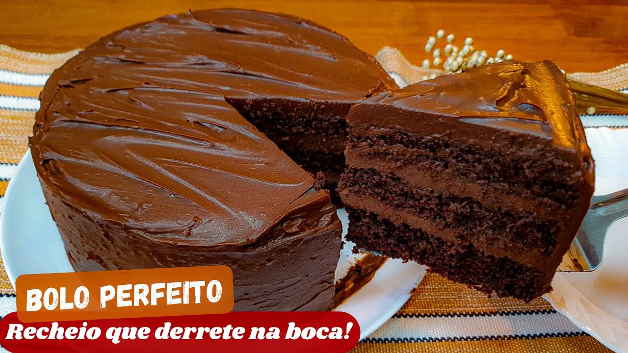 BOLO DE CHOCOLATE DA MATILDA - ESSE É MEU BOLO DE CHOCOLATE PREFERIDO. Derrete na BOCA🤤🤤