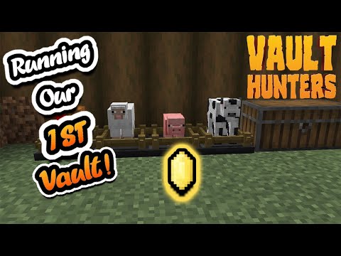 Minecraft - Vault Hunters 1.18 - Ep.2 Running Our First Vault
