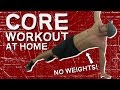 Try this Core Workout at Home - No Weights!