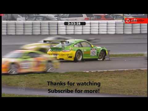 CRASHES + STREAM HIGHLIGHTS! VLN 9. Lauf at Nürburgring Nordschleife 08.10.2016