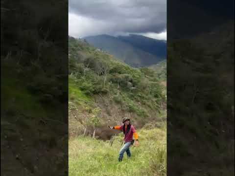 Río El Congreso y la avalancha en San Andrés (Santander). parte 1.