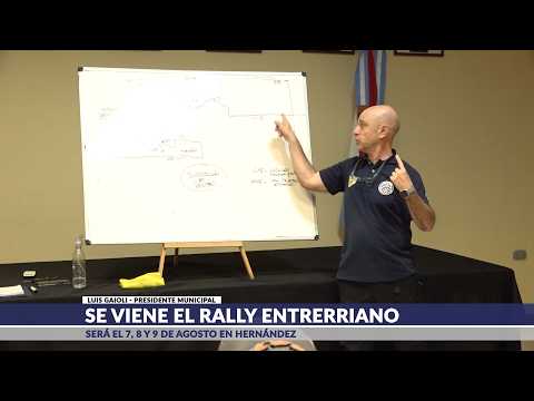 Se viene el Rally Entrerriano a Hernández