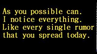 Start the Shooting A Day to Remember Lyrics