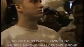 Eminem 21 YEARS OLD *Rap Battle* at the Detroit Shelter (Hip Hop Shop)