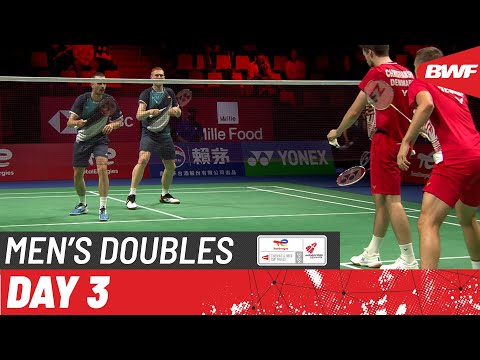 BWF Thomas Cup | Christiansen/Søgaard (DEN) vs Hess/Völker (GER) | Group B