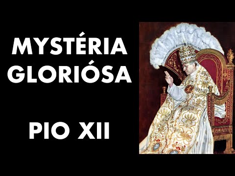 GLORIOUS MYSTERIES: Pope Pius XII Latin Rosary
