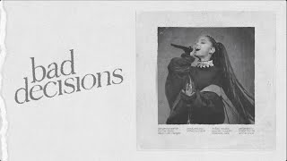 Ariana Grande - Bad Decisions (Dangerous Woman Tour: Live Studio Version w/ Note Changes)