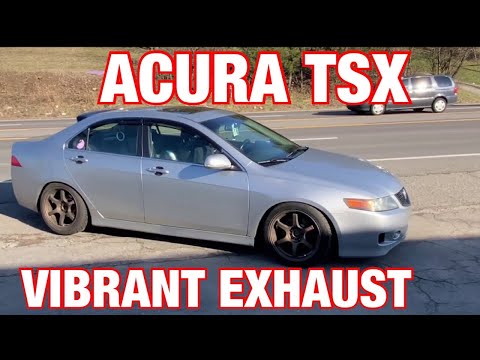 2006 Acura TSX EXHAUST w/ VIBRANT MUFFLER!