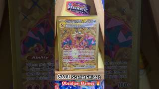 Gold Charizard Ex Scarlet&Violet OBF #pokemon #pokémon #pokemoncards #tcg #youtube #shorts