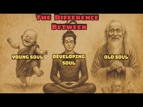 The Difference Between ( Young Soul, Developing Soul, and Old Soul )