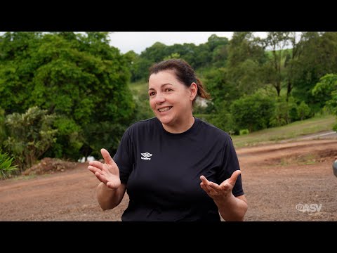 Moradora de Bom Jesus do Oeste trocou trabalho na cidade pelo campo