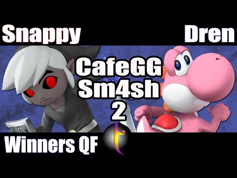 CGG2 Singles: SSB Wii U - WQF - Snappy vs Dren
