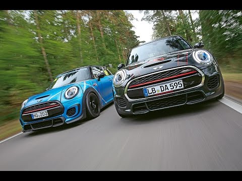 MG Performance-Mini JCW vs. Dynamic Automotive-Mini JCW: Test in Hockenheim | Kleiner Kurs | sport a