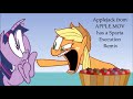 Applejack From APPLE MOV Has A Sparta Execution Remix