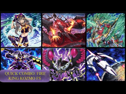 FIRE KING KOZMO FIENDSMITH!!!🔥🔥 9 INTERRUPTIONS COMBO🔥🔥 Fire King Kozmo deck 2025