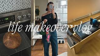 LIFE MAKEOVER | creating a new routine, $ savings challenge, reformer pilates + cozy at home VLOG