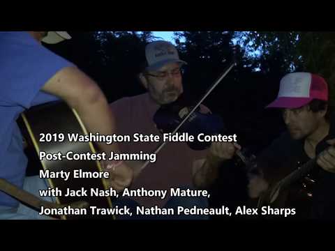 Jam-  Marty Elmore -10- Forked Deer - 2019 Washington State Fiddle Contest