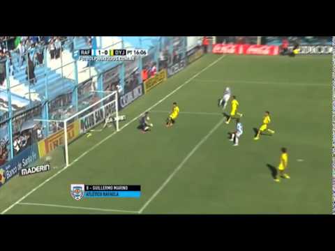 Gol de Marino - Atl  Rafaela 1 - Defensa 0
