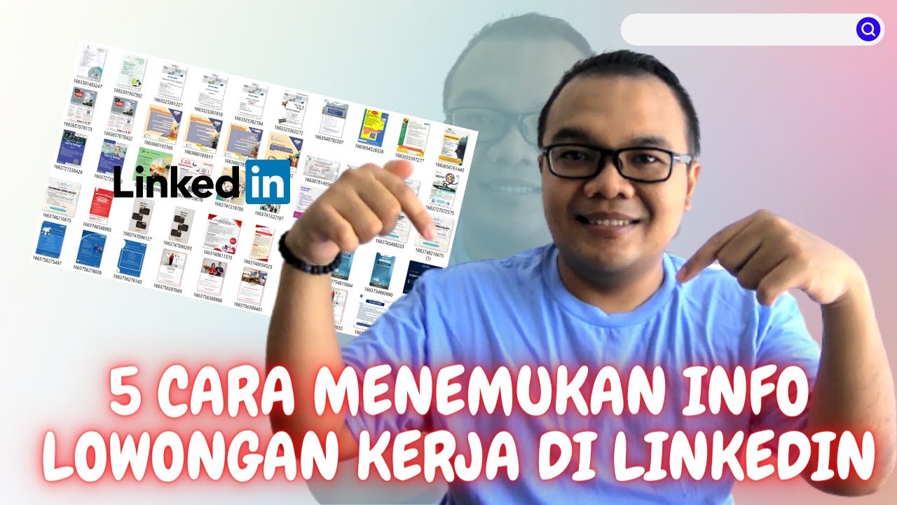 5 CARA MENEMUKAN INFO LOWONGAN KERJA DI LINKEDIN | LOWONGAN BUMN | LOWONGAN SWASTA | #AGASANTAI