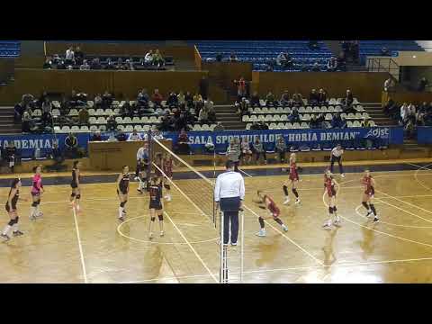 U NTT DATA Cluj - CS Dinamo 17-25 set 3