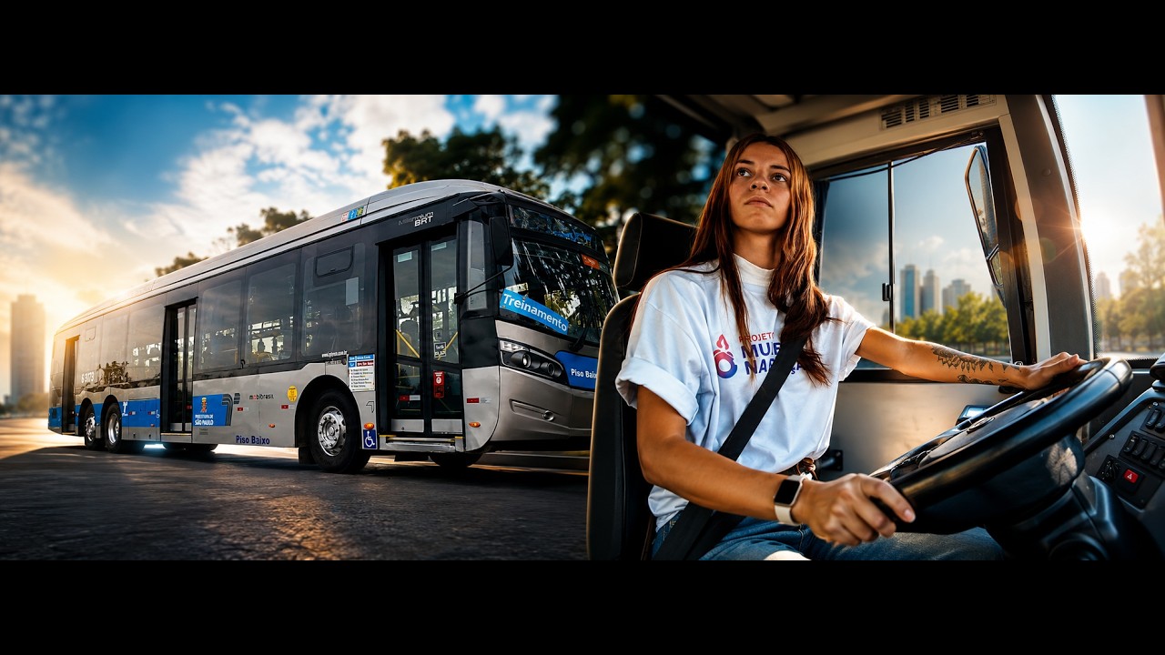 Mulheres aprendem a dirigir ônibus do zero 😱🚍 | Projeto da Mobi Brasil