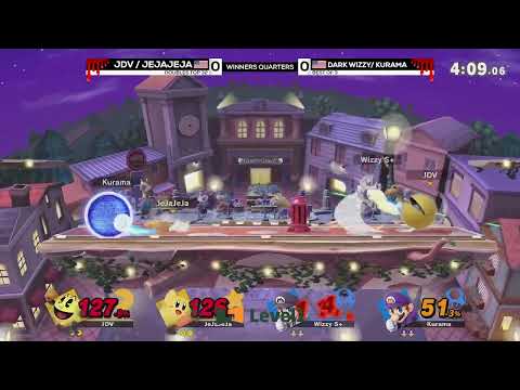 JeJaJeJa / JDV vs Dark Wizzy / Kurama - Ultimate Doubles Winners Quarter-Final - MAJOR UPSET