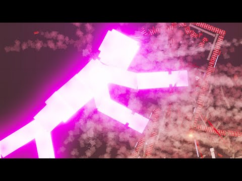 Tech Droids Destroyed Destructible Buildings in People Playground - People Playground 1.21.3