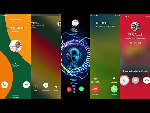 SAMSUNG A32 VS OPPO CALL VS SONY 10 VS IPHONE 12 VS LG Q60 incoming calls