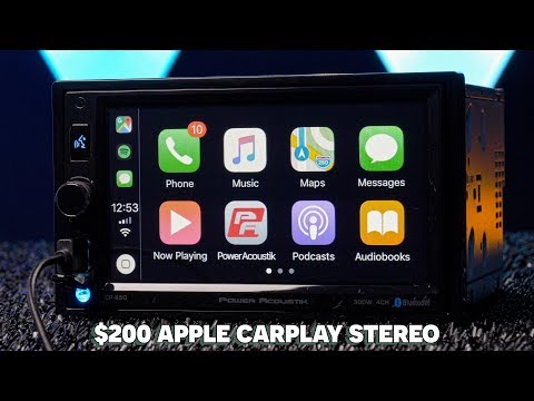Power Acoustik CP-650 - $200 Apple Carplay Stereo!?!?!!?