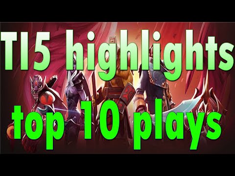 TI5 highlights top 10 plays DOta 2