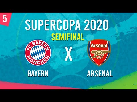 SUPERCOPA 2020 AO VIVO! BAYERN X ARSENAL