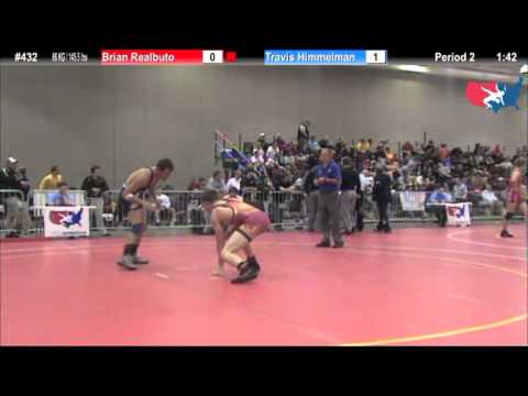 FILAJRFS: 66 KG / 145.5 lbs: Brian Realbuto (Askren WA) vs. Travis Himmelman (Bear Cave)