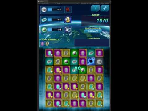 Robot Factory: Match 3 Video