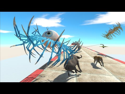 Dangerous Animals and Rotating blades vs every unit - Animal Revolt Battle Simulator