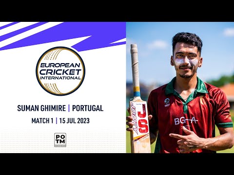 POTM : S.Ghimire - HUN vs POR | Highlights | ECI Hungary | 15 July 2023 | ECI23.085
