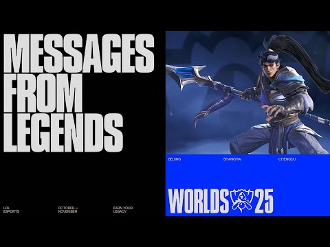 Blessings From LEGENDS To FINALISTS | Worlds 2025