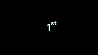 1st,