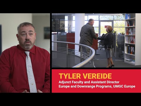 Tyler Vereide - UMGC Presidential Award Winner