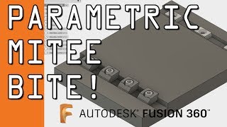Parametric Mitee-Bite Fixture in Fusion 360! FF88