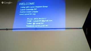 preview picture of video 'Lupus Columbia SC Support Group Meeting -Social Time (11mins)'