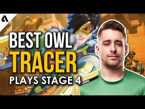 Best Overwatch League Tracer Plays | OWL Stage 4 ft. Profit Sinatraa, SoOn & more!