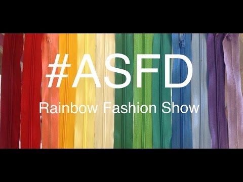 Rainbow Fashion Show Preparation Austin School of Fashion Design