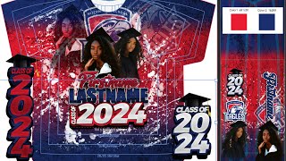 125 3D Graduation All-Over Shirt Stole Matching Automatic Png Canva 125