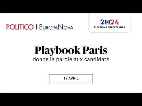 Les candidats répondent à Playbook Paris – Interview with Raphaël Glucksmann | POLITICO