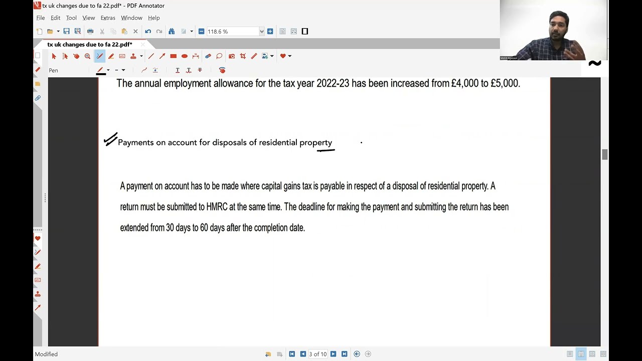 Finance Act 2022: Major Changes in ACCA UK Tax Exam