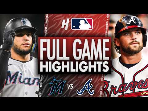 애틀랜타 VS 마이애미 MLB 하이라이트