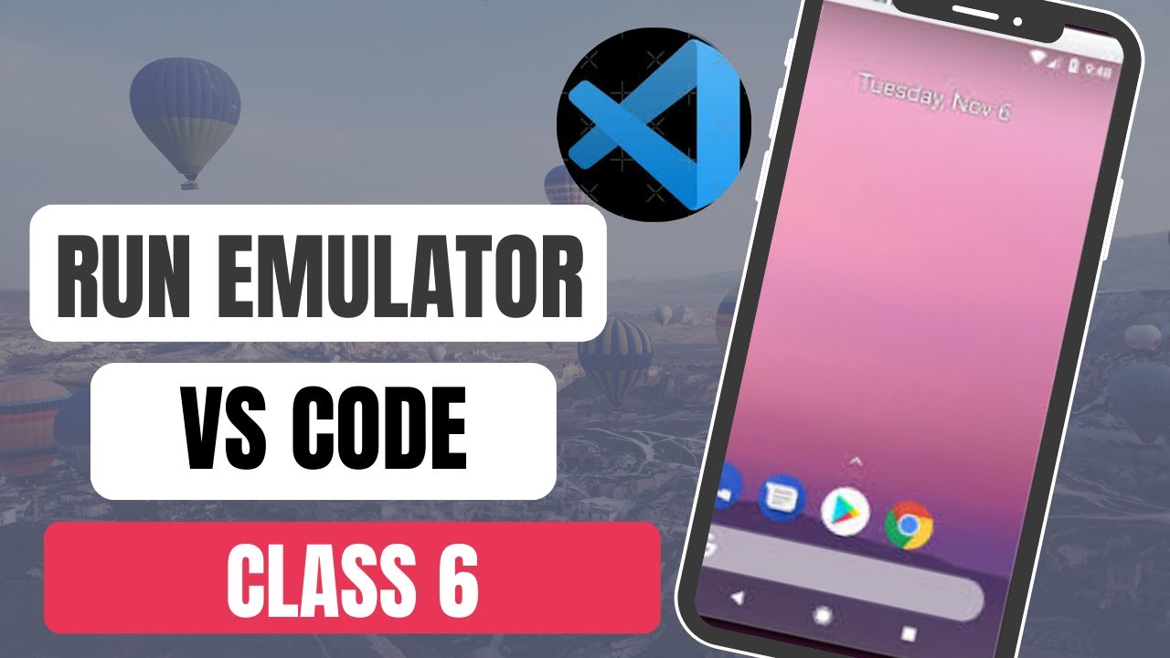 Run flutter project on emulator in VS code (2024) | step-by-step guide